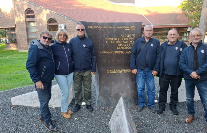 Predstavnici Udruge 136 brigade Makarska-Vrgorac u Čakovcu
