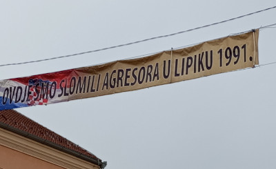 Udruga veterana 54. spb na obilježenu 31. godišnjice  oslobođenja  Lipika